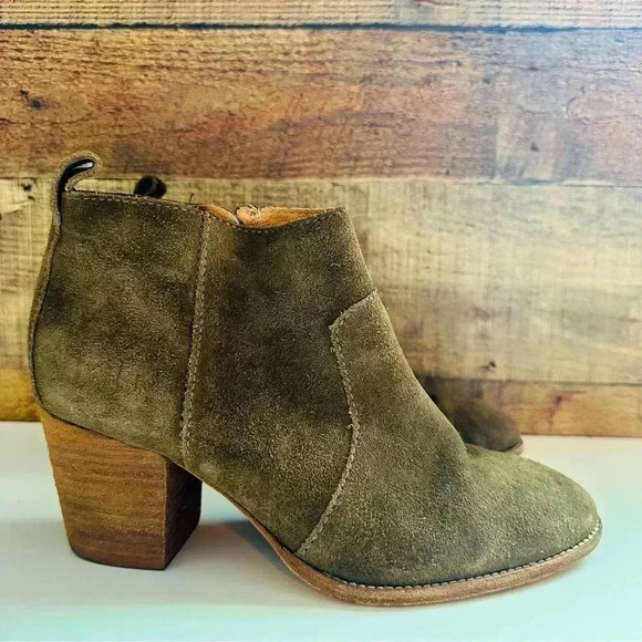 Madewell Brenner Suede Ankle Booties - Picture 3 of 7